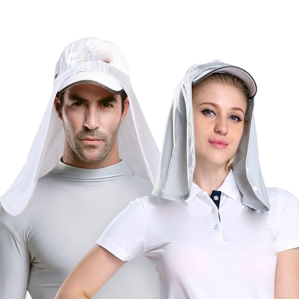 Ice Silk Golf Sunscreen Headscarf Multicolor Hooded Mask Gift Neck Cover  Men Women