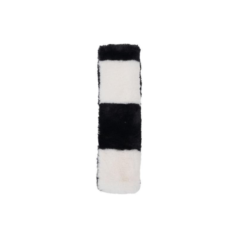 Plush Solid Color Car Seat Belt Shoulder Pad