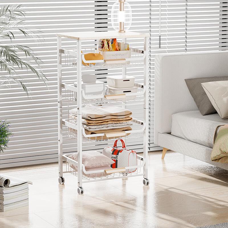 ZISIZ 5-Tier Kitchen Pull-Out Storage Cart