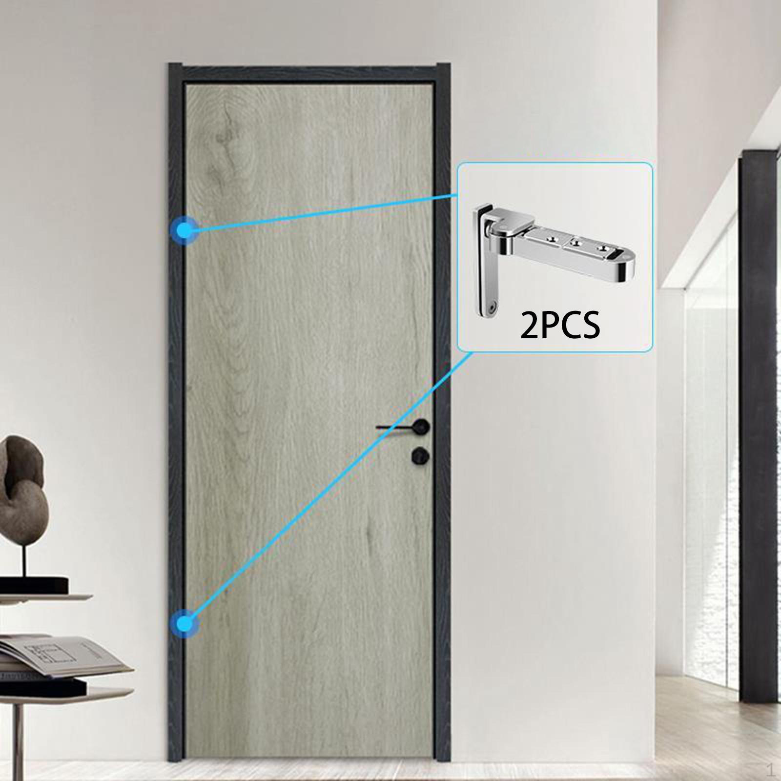 Hide Door Hinge Heavy Duty Outward Universal Easy to Install Zinc Alloy Invisible Hinges for