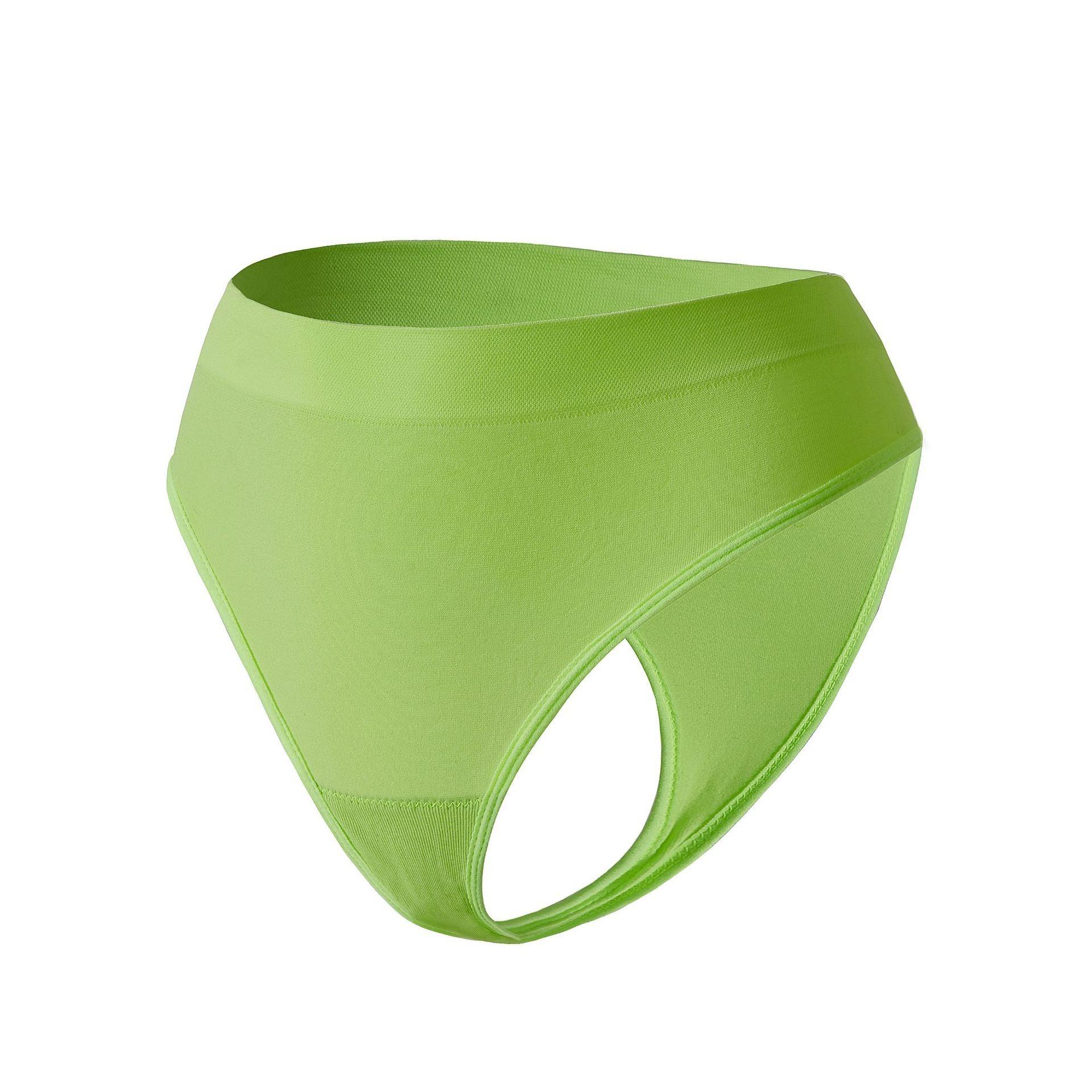 

Трусики-стринги женские Новые стринги Дизайн Корректирующее белье Размер S-XL Разноцветное белье XL зелёный
