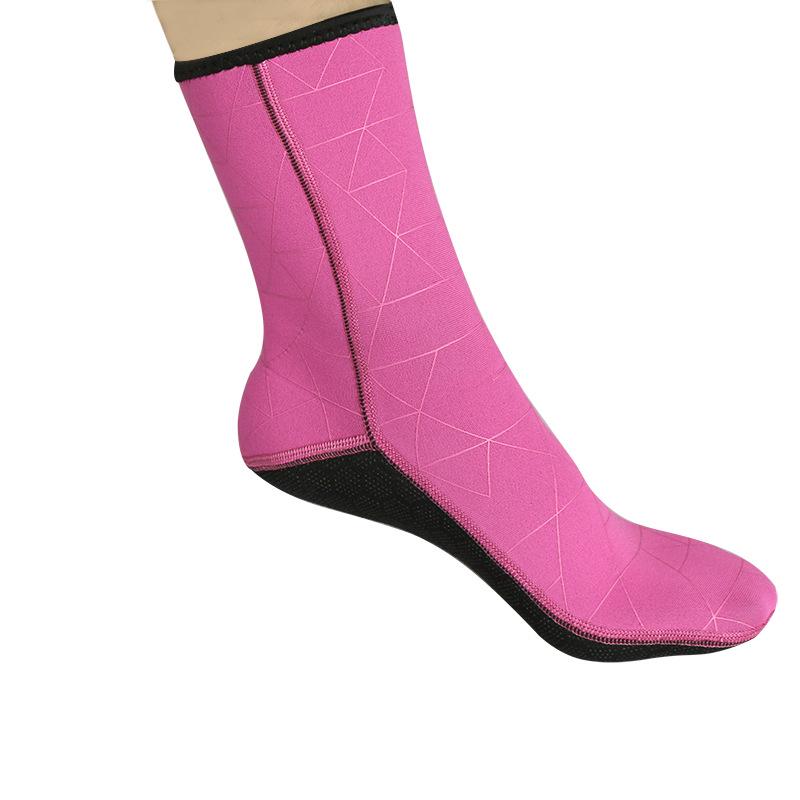 1833 Thick 3mm Warm Non-Slip Diving Socks for Men & Women - Comfortable, Super Elastic Winter Swim & Snorkel Beach Socks