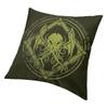 Federa per Cuscino Mostro del Mito di Lovecraft Cthulhu 50x50cm Poliestere Federa per Cuscino da Lancio Federa per Cuscino da Divano Sedia Decorazione Soggiorno