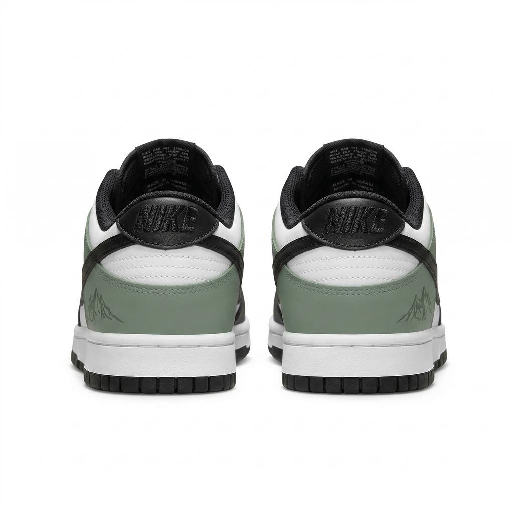 Nike Dunk Lemon Joy Abrasion Resistant Cushioning Low top Skateboard Shoes Men's Black Green DD1391-100(Team778-)