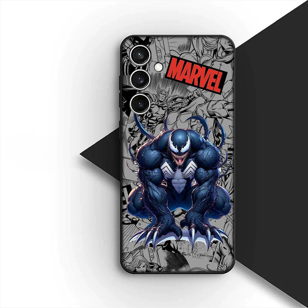 Phone Cover for Motorola Moto G86 G57 E14 E15 G14 G34 G35 G84 G24 A54 G15 Power E22 Case SpiderMan Marvel Venom Spider Man