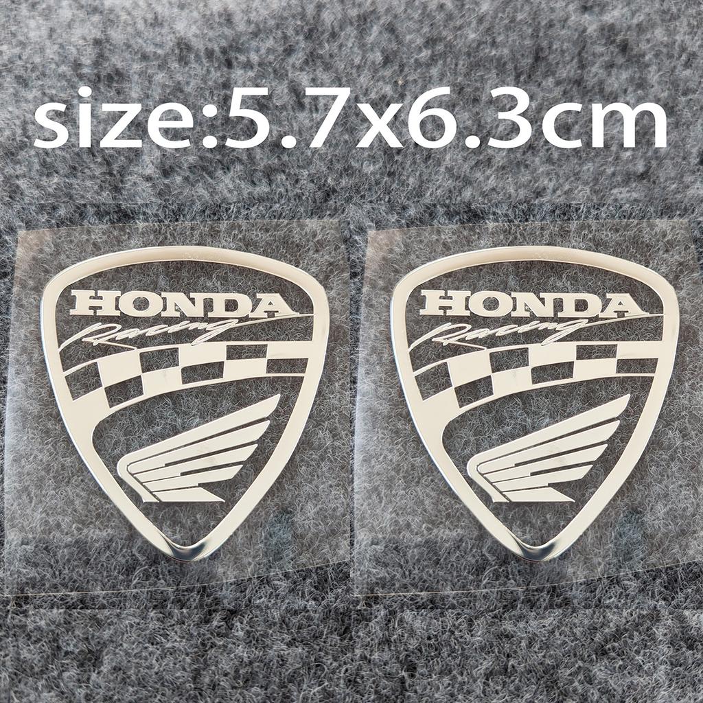 Metal Honda Sticker Logo Motorcycle Tank Helmet Bike Decal