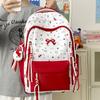 Schoolbag new high-value Japanese fresh and sweet literary and cute butterfly backpack junior high school students lightweight travel backpack