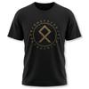 Othala Rune Circle Elder Futhark Viking T-Shirt | Norse Knotwork Unisex Tee