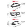 Auto Gear Shift Panel Trim Cover For BMW 3 Series E90 E92 E93 F35 F30 Car Center Console Gear Lever Panel Gear Handbrake Panel