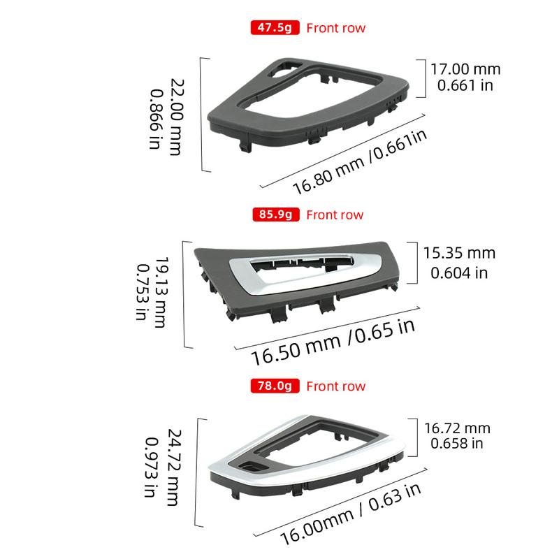 Auto Gear Shift Panel Trim Cover For BMW 3 Series E90 E92 E93 F35 F30 Car Center Console Gear Lever Panel Gear Handbrake Panel