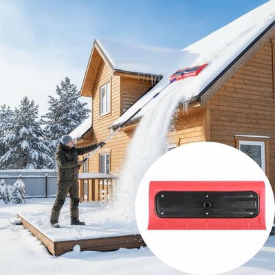 Foam Snow Broom Light Snow Brush High-Altitude Designed For Roofs Roof Snow Rake Foam Head Foam Head Roofs