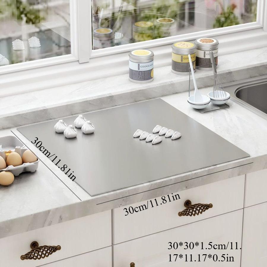 

Разделочная доска из нержавеющей стали Многофункциональная Разделочная доска для нарезки овощей и мяса Домашняя кухня Прямоугольная доска