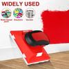 Nylon Bristles Red Paint Edger Plastic Wall Paint Pad Applicator Paint Edger Trimmer  Wall