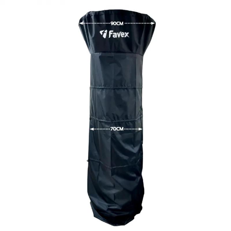 Parasol Chauffant Gaz Favex Gris De 13 Kw Avec Housse Patio De Favex