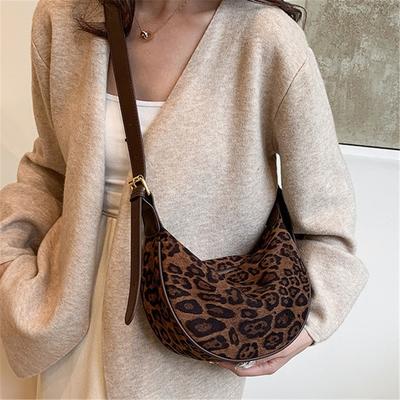 Petit sac femme nouveau sac bandoulière populaire mode imprimé léopard épaule