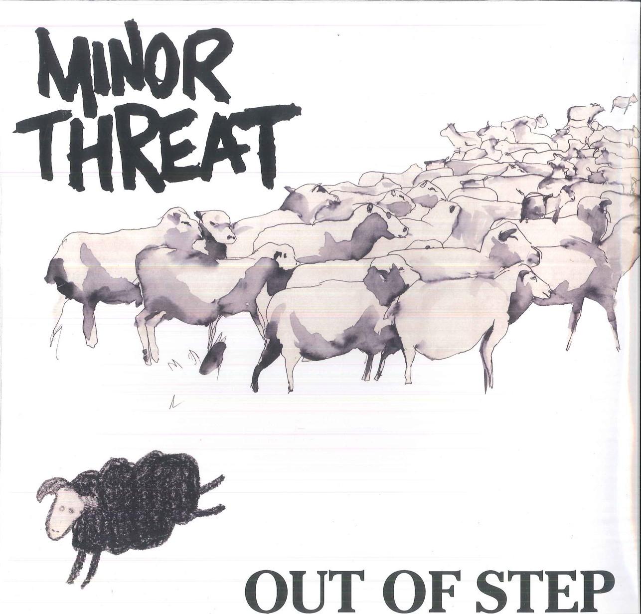 12-дюймовая пластинка MINOR THREAT Out Of Step DISCHORD10 DISCHORD 2008 США Рок