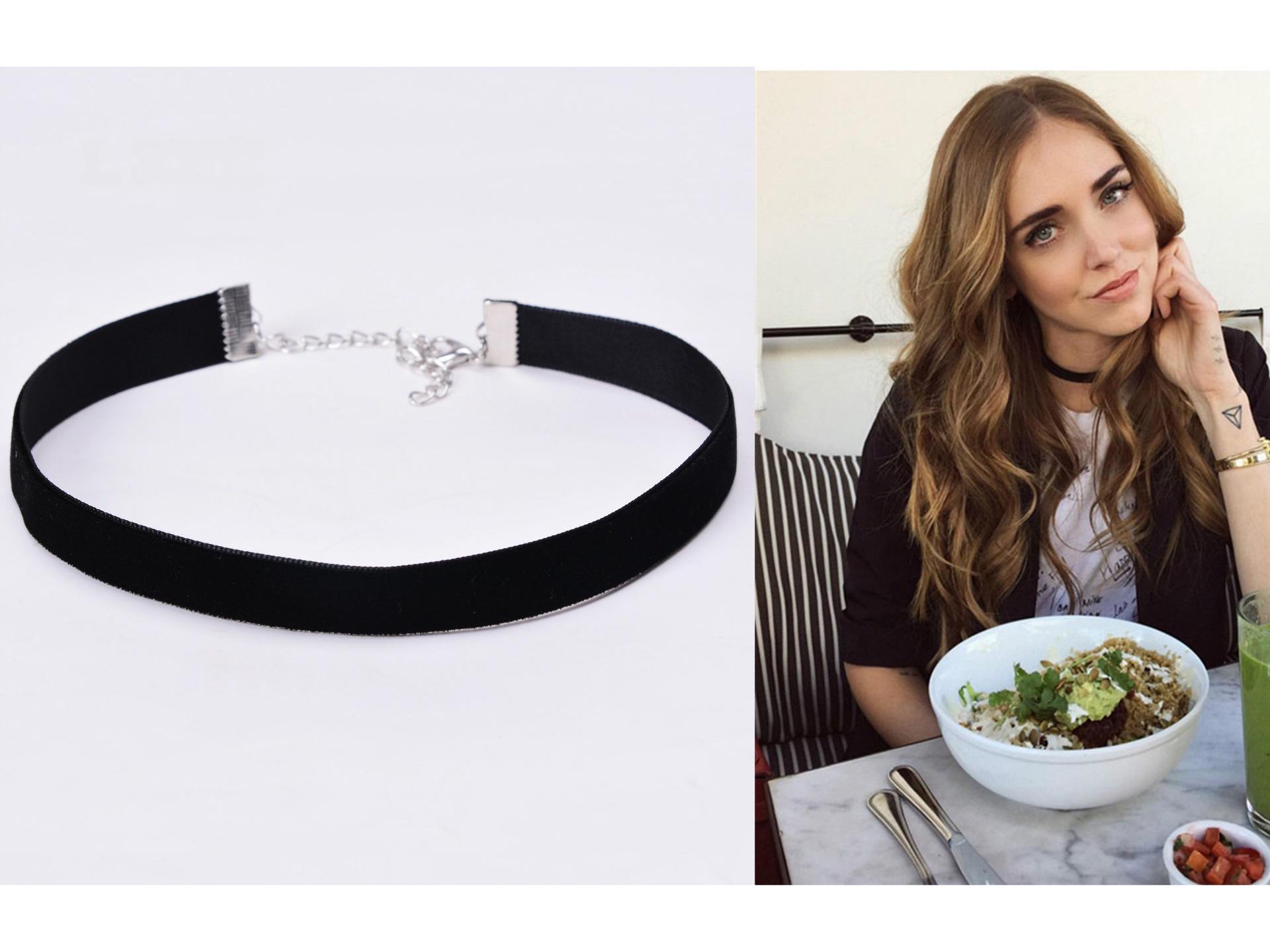 

Ретро чорний оксамитовий чокер з підвіскою у вигляді зірки