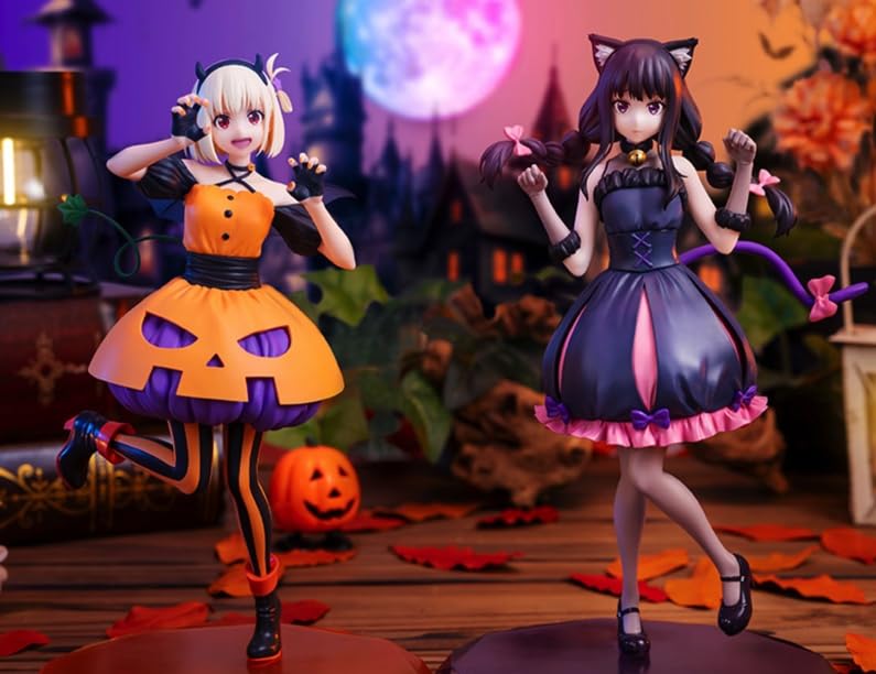 

Фигурки Chisaku Nishikigi & Takina Inoue BRILLIANT Lycoris Recoil Версия на Хэллоуин. [Набор из 2]