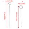 Long Hook Needle Threader For Elastic Bands Easy Quick Insert Metal Threader Sewing Threading Tool For Clothing Handbag