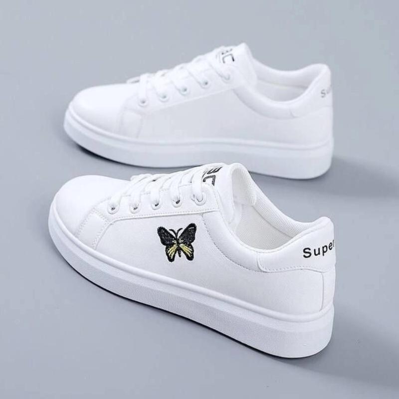 Tenis Feminino  Air Mesh White Shoes for Women's Casual Shoes Breathable Thick-soled Korean Version of Board Shoes for Women
