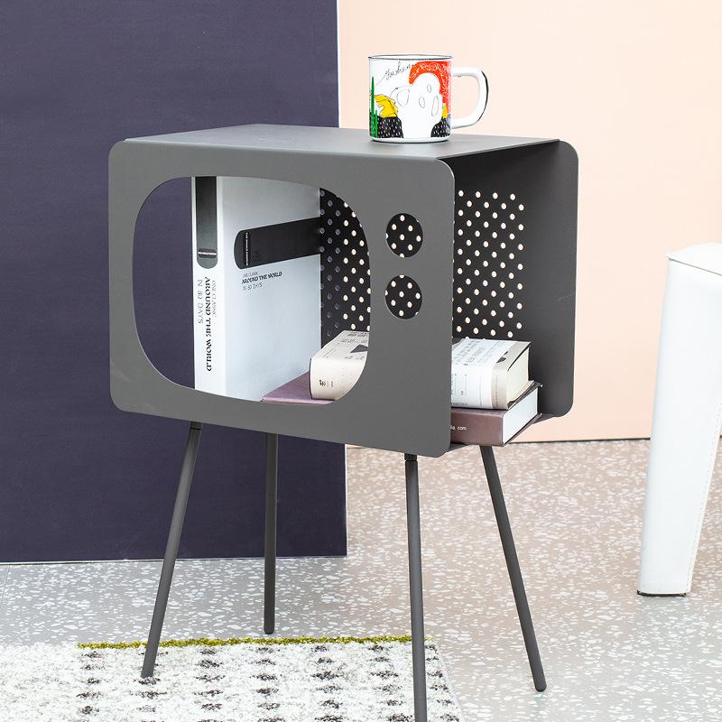 Acrylic Narrow Luxury Couch Console Table Hallway European Bedside Corner Table Lobby Night Coiffeuse Entrance Furniture YX50CT