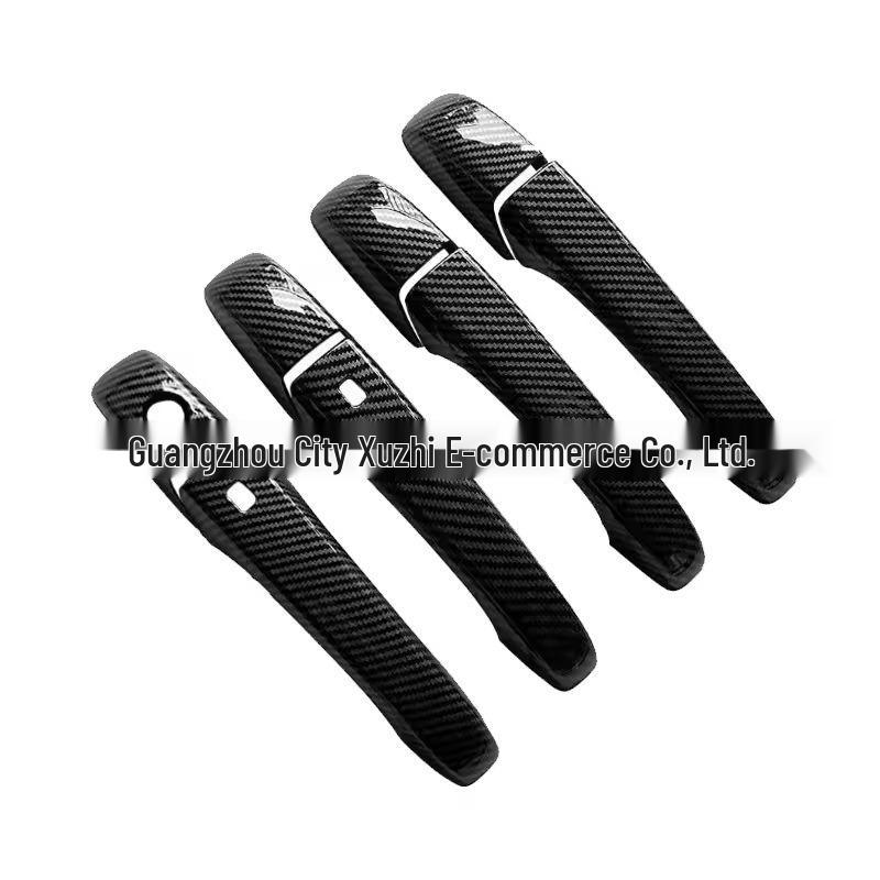 Carbon Fiber Texture Door Handle Protector for 2011-2019 Jeep Grand Cherokee
