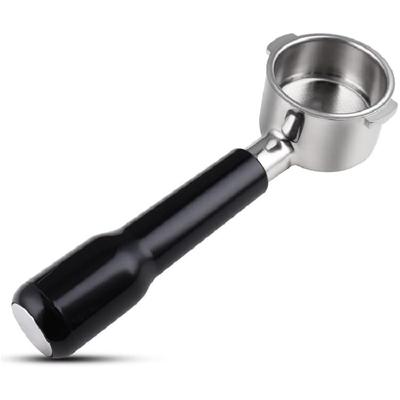 51mm Portafilter for DeLonghi ecp3420/EC155/bco430/ec260, 51mm Bottomless Portafilter 2 Ears, Stainless Steel Replacement Parts for DeLonghi Handle