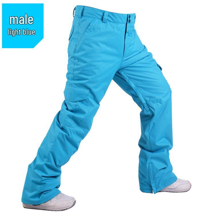 Men's Loose Fit Thickened Ski Snowboard Pants