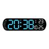 Multifunctional LED Wall Clock: Large Digital Display with Alarm & Timer for Living Room (Model 5502)