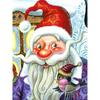 5D Diamond Painting Cartoon Santa Claus Diamond Embroidery Christmas Landscape Cross Stitch Mosaic Kit Christmas Gift Home Decor