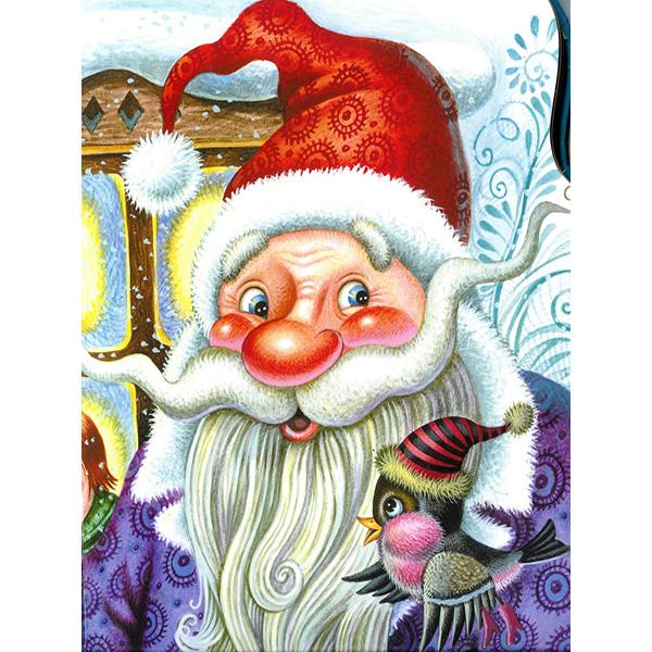5D Diamond Painting Cartoon Santa Claus Diamond Embroidery Christmas Landscape Cross Stitch Mosaic Kit Christmas Gift Home Decor
