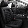Universal Car Seat Covers, All-Season All-Around Wear-Resistant Faux Leather, Full-Cover for All Five Seats, Five-Seater, Compatible with Five-Seater