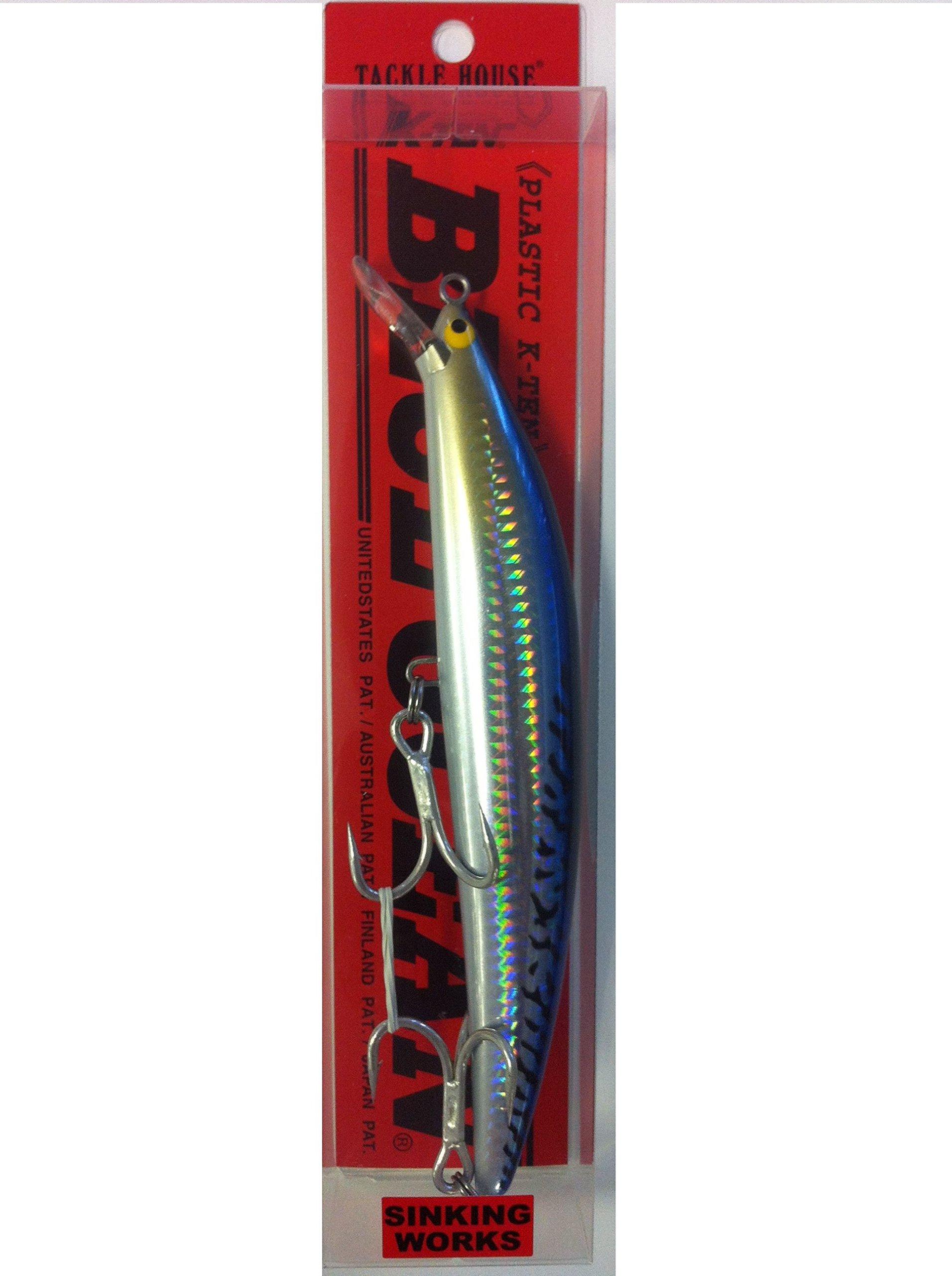 

Tacklehouse Minnow Blue Ocean Sinking Works 175mm 58g Bonito Silver Holo BK175SW Lure K-TEN #RS965
