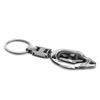 Auto Metalen Sleutelhanger Sleutelriem Cadeau Hanger Sleutelring Sleutelhouder Accessoires Voor Mitsubishi Lancer Asx Outlander Pajero L200 Galant