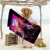 Grand Theft Auto Customizable Name Beach Towel High Absorbency & Quick-Dry Ideal for Travel Outdoor Swim Pool Yoga Surf Camping Hiking Gym Gift Holida
