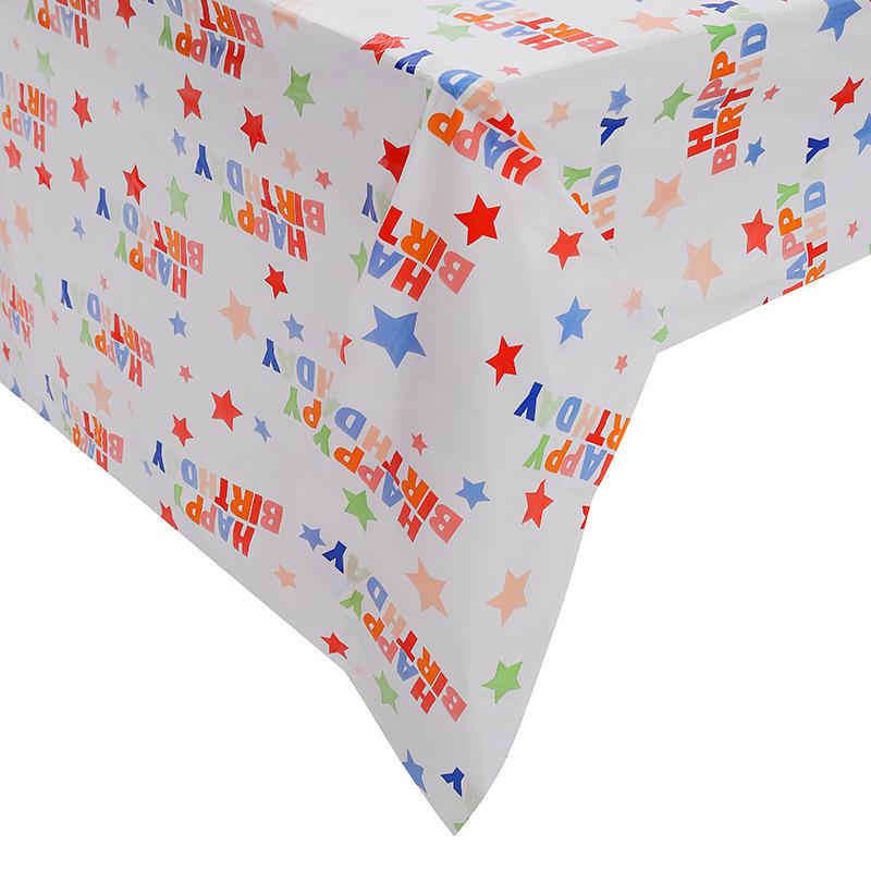 PEVA White Gold Polka Dot Tablecloth - Waterproof & Oilproof for Parties, Festivals, Picnics, Gatherings