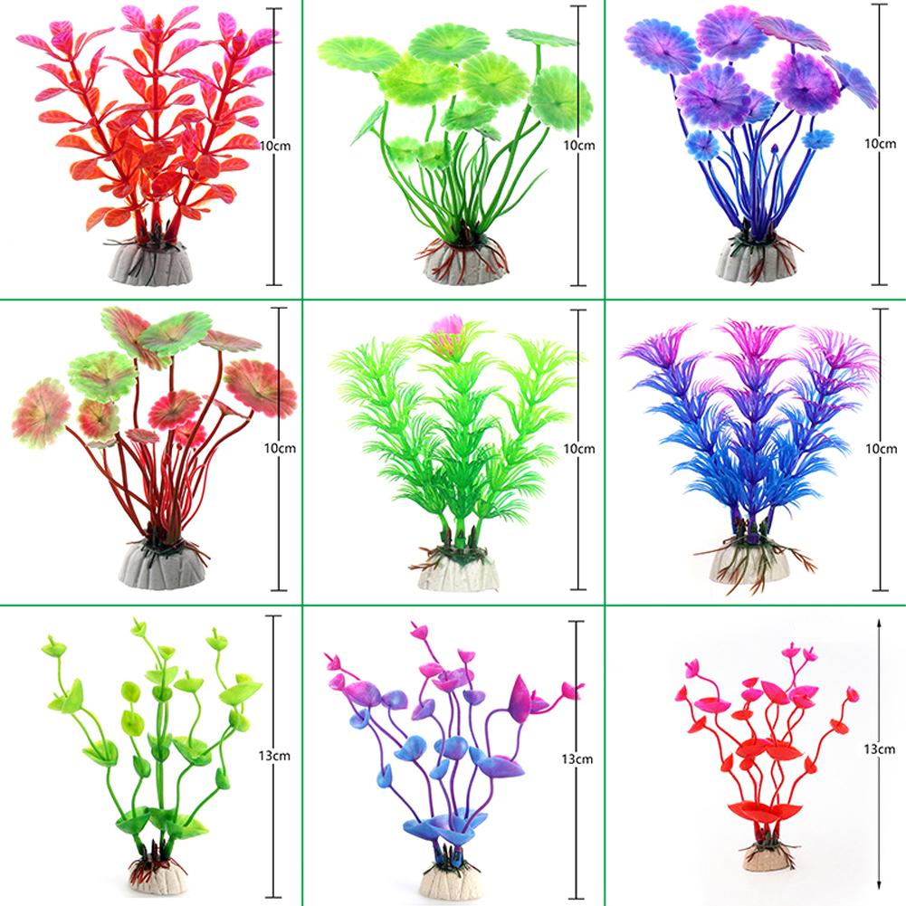 Simulation Artificial Plants Aquarium Decor Grass Water Weeds Ornament Plant Fish Tank Aquarium Grass Decoration Accessories