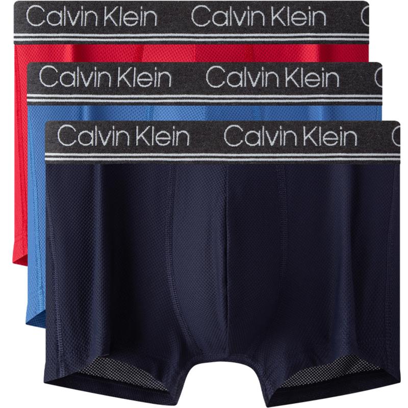 

Calvin Klein Striped Letter Jacquard Waistband Low Rise Boxer Shorts 3 Pack Men underwear NP2315O0GD S