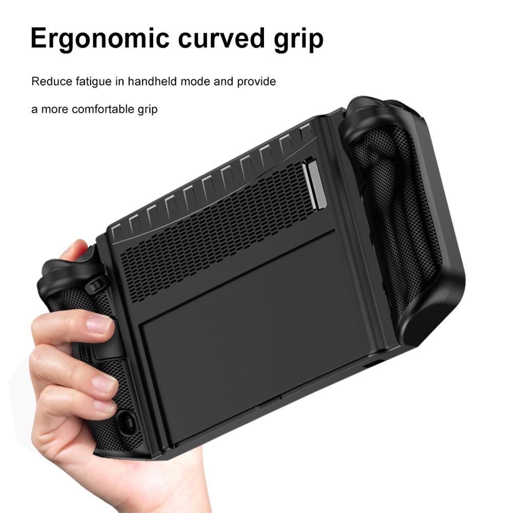 TPU Case Shockproof Protector Cover with Stand Drop-proof Soft Protective Sleeve Anti-slip for Legion GO Case Accessories