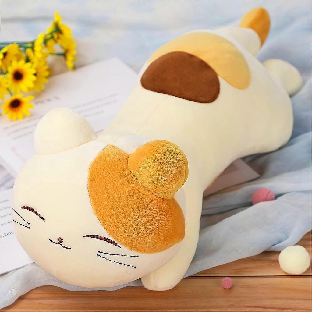 40cm Cat Plush Toy, Stuffed Animal Kitten Plush Doll, Soft Fluffy Pillow Hugging Toy - Present for Every Age & Occasion
