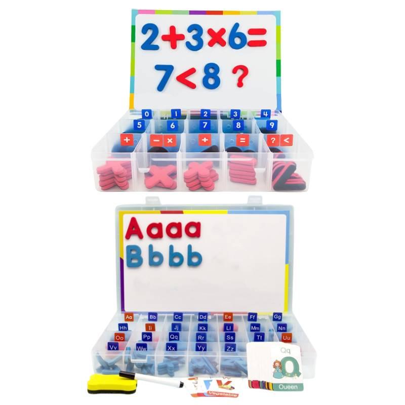 Number Letter Magnetic Set Foam Alphabet Abc Educational Toy For  Kids Children