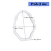 Artistic Cloud Shape Makeup Mirror for Desk and Tabletop Vanity Mirror with Adjustable Brackets Aesthetic Mirror Decors