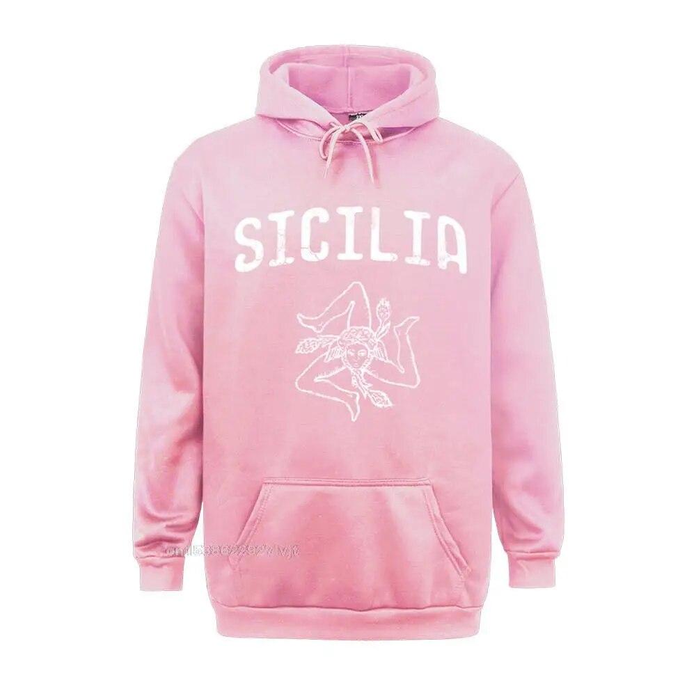 Sicilia Italia Sicilia Siciliano Siciliano Italia Felpa con cappuccio a maniche lunghe italiana Maglie comode Felpa con cappuccio in cotone Felpe con cappuccio unisex Felpa con cappuccio unisex