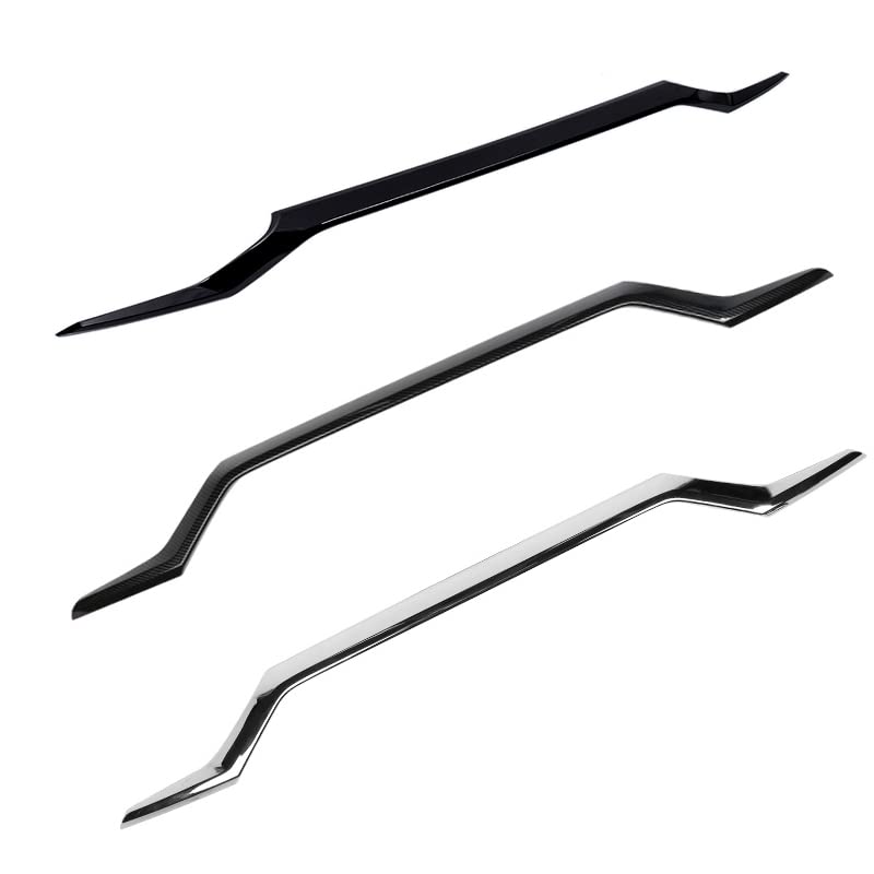 Toyota RAV4 Rear Bumper Tailgate Garnish Upper Garnish 1 for the XA50 Model SWD-DG (Black, Piece) (ABS)