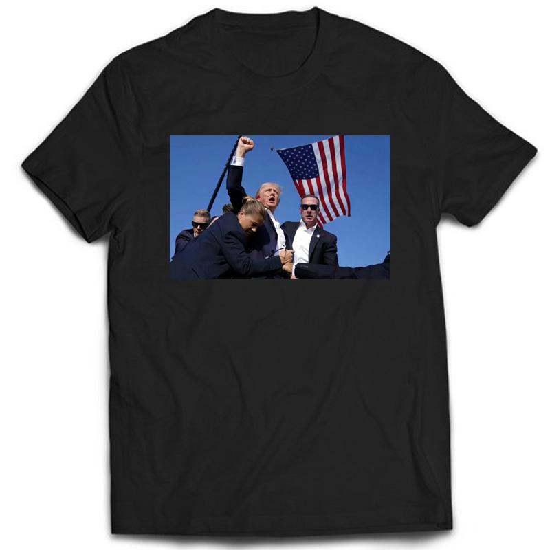 

Выборы в США Футболка Дональд Трамп Мужская Женская Летняя Хлопковая С круглым вырезом С коротким рукавом Топы Унисекс Уличная одежда Футболки XL