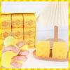 *1-20Pcs Jumbo Cheese Cube Stress Ball Shapeable Squeeze Decor Non-Bounce Asmr Sensory Anti-Stress Relief Gadget Gifts 5/10/12Cm