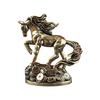 Metal Horse Statues Positive Energy Good Luck Showpiece Collectible Figurines Animal Sculptures for Home Office Decors