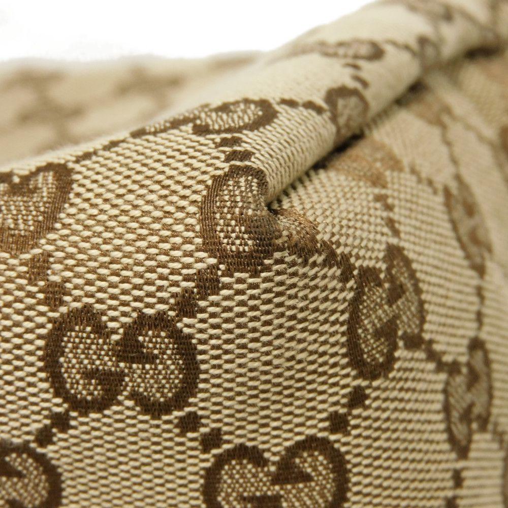 Used 9539 Jolly Tote 211971 7924 Patent Enamel Black GG Canvas Beige Unisex from Japan AUTHENTIC