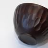 Kishu Kakuda Seibei Bumpy S Dishwasher Dark Lacquerware, Shoten, Bowl, Size, Wooden, Nano-coated, Safe, Brown, WR-455752