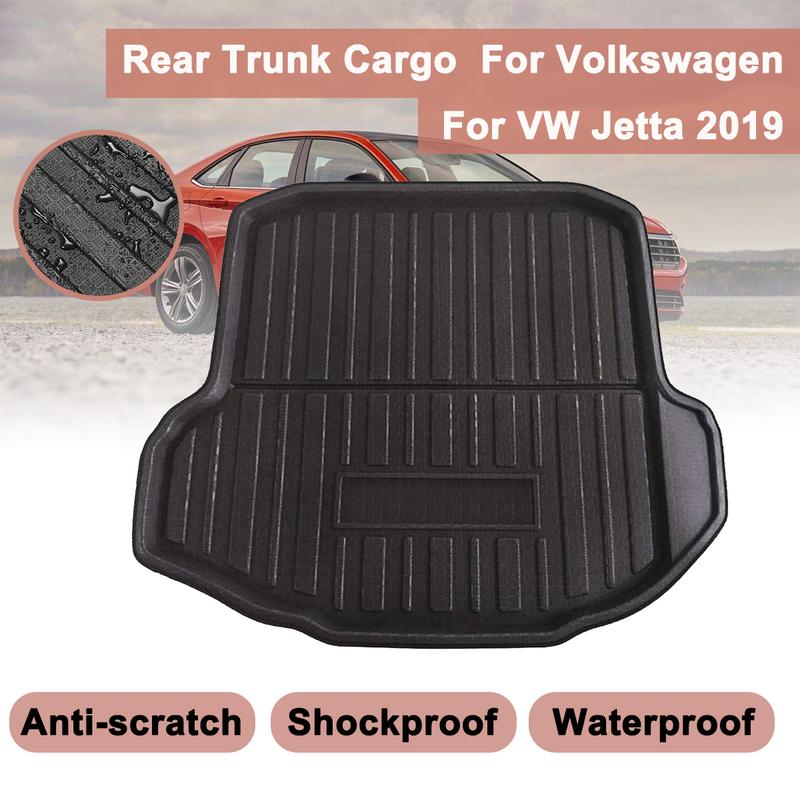 

Для VW Jetta 2019 Car Cargo Liner Boot для VolkswagenTray Rear Trunk Cover Floor Carpet Kick Pad Mat Matt Mat EVA